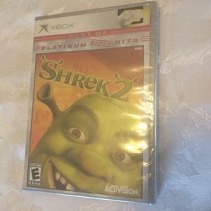 Shrek 2 Platinum Hits (Microsoft Xbox, 2004) Factory Sealed & Brand New!!